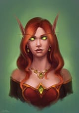 Malevus The Blood Elf Lady