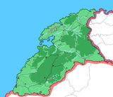 Amter borders on geography