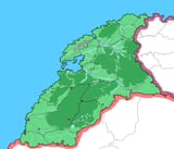 Amter borders on geography