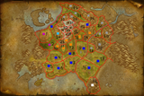 Map with numbers