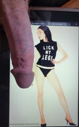 Posing for cock