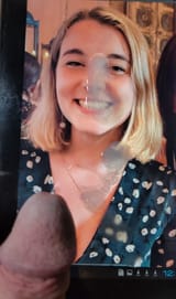 Smiling cumslut