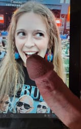 Begging for a mouthful of cum