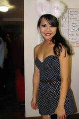 Party Bunny in Polka Dot Dress