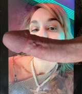 Making use of her mouth