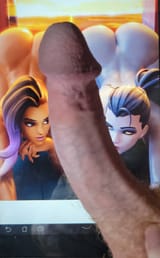 Sombra and Widow offering themselves