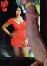Her gift is white cock