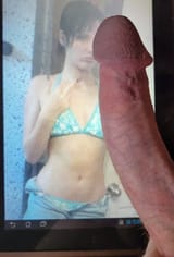 Showing off for cock