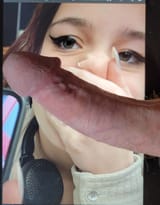 Suprised by cock