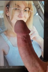 Smiling cocksleeve 