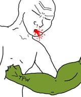 gut punch wojak