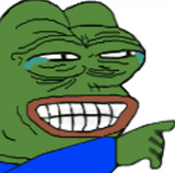 pointing toad