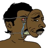 seething indian mask