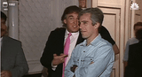 trump making epstein laugh