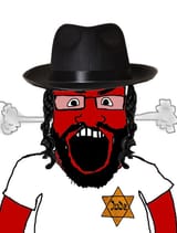 kike red hot seething
