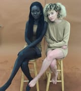 Pure and Mixed Black Girls