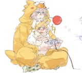 __cloud_strife_sephiroth_moogle_and_sabotender_final_fantasy_and_2_more_drawn_by_yunnnnny__sample-bd00874abc026edf284bc103c3ac1404