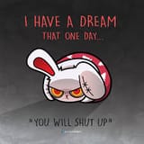 shut up