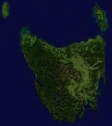 Tasmania_SatImage