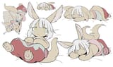 nanachi fluffy sleep over