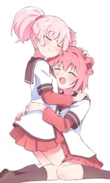__akaza_akari_and_yoshikawa_chinatsu_yuru_yuri_drawn_by_hazuki_mashiro__sample-3da81df6e8d9f86dce82e83999997b1c