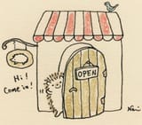 a ruined shop