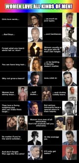 blackpill women like all kinds of men