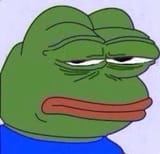 frog annoyed