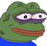 sweating Pepe