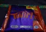 Orange twirl