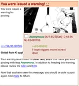 warning