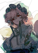 __saigyouji_yuyuko_touhou_drawn_by_xian_qishui__26448f188a816d0bddbe0be3783b0b8b