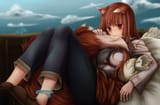 (((holo_spice_and_wolf_drawn_by_seraziel)))