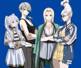 __frieren_tsunade_quanxi_and_ayase_seiko_chainsaw_man_and_3_more_drawn_by_shiren_ourboy83__829c35e16b8fd639718f4fd4138705ff