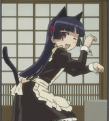 kuroneko_ruri_oreimo_maid_girl