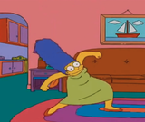 marge doing the &#039;woah&#039; pose