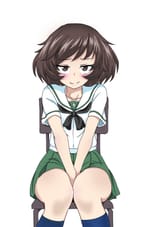 Yukari Hot Sexy Naughty German Tank Girl School Girl Cute Hot Adorable Fuck Me Eyes