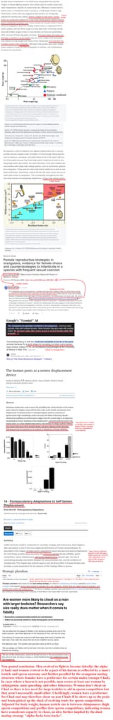 human dicks and balls are designed to counter women&#039;s infidelity