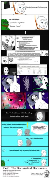 astral projection and remote viewing meme