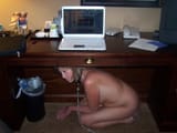Desk Chained Girl