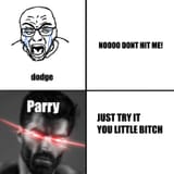 dodge vs parry