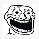 Schizo trollface