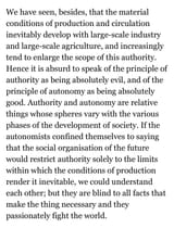 lib left and the role of authority