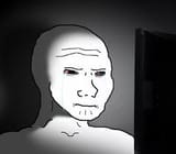 crying computer wojak