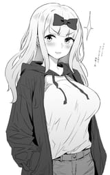 __fujiwara_chika_kaguya_sama_wa_kokurasetai_tensai_tachi_no_renai_zunousen_drawn_by_metsu_end__8dca8aed416cc8b8faa4a0f676ae1f86