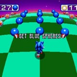blue spheres