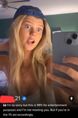 Forehead hat