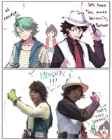 philip_hidari_shoutarou_and_narumi_akiko_kamen_rider_and_2_more_drawn_by_saikekuu__6f9e00c941fe8477e8e33bc65335a027