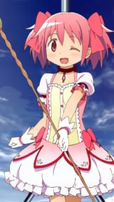 Madoka Cute Teen Girl Wink