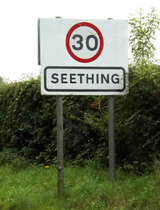 seething
